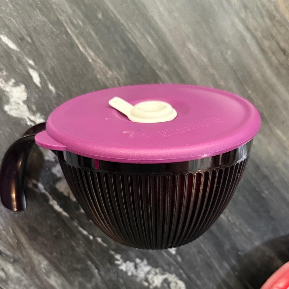 Tupperware Vent N Serve Acrylic Soup Mug